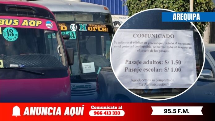 Transportistas elevan pasaje